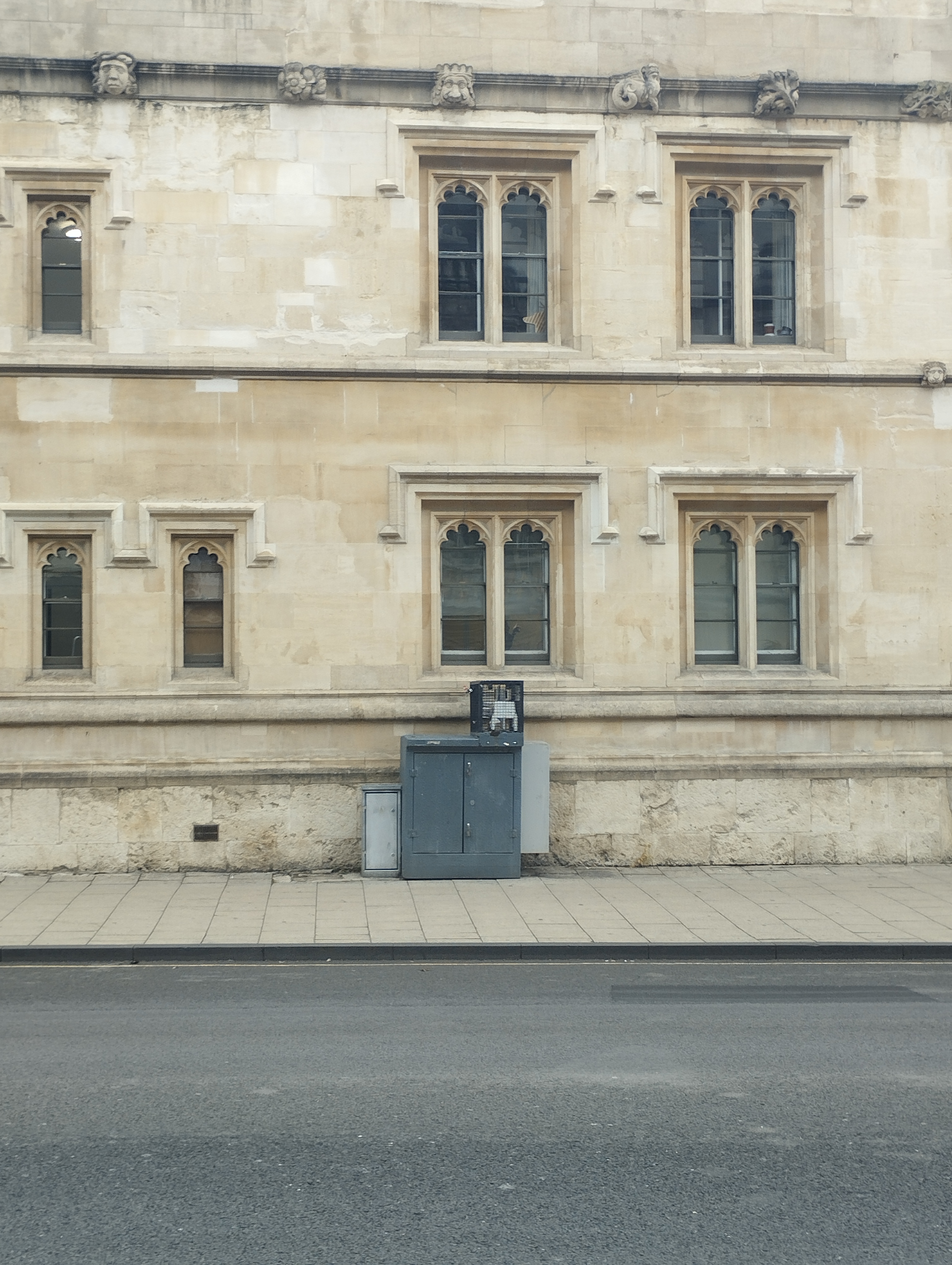 Oxford High Street site: North view