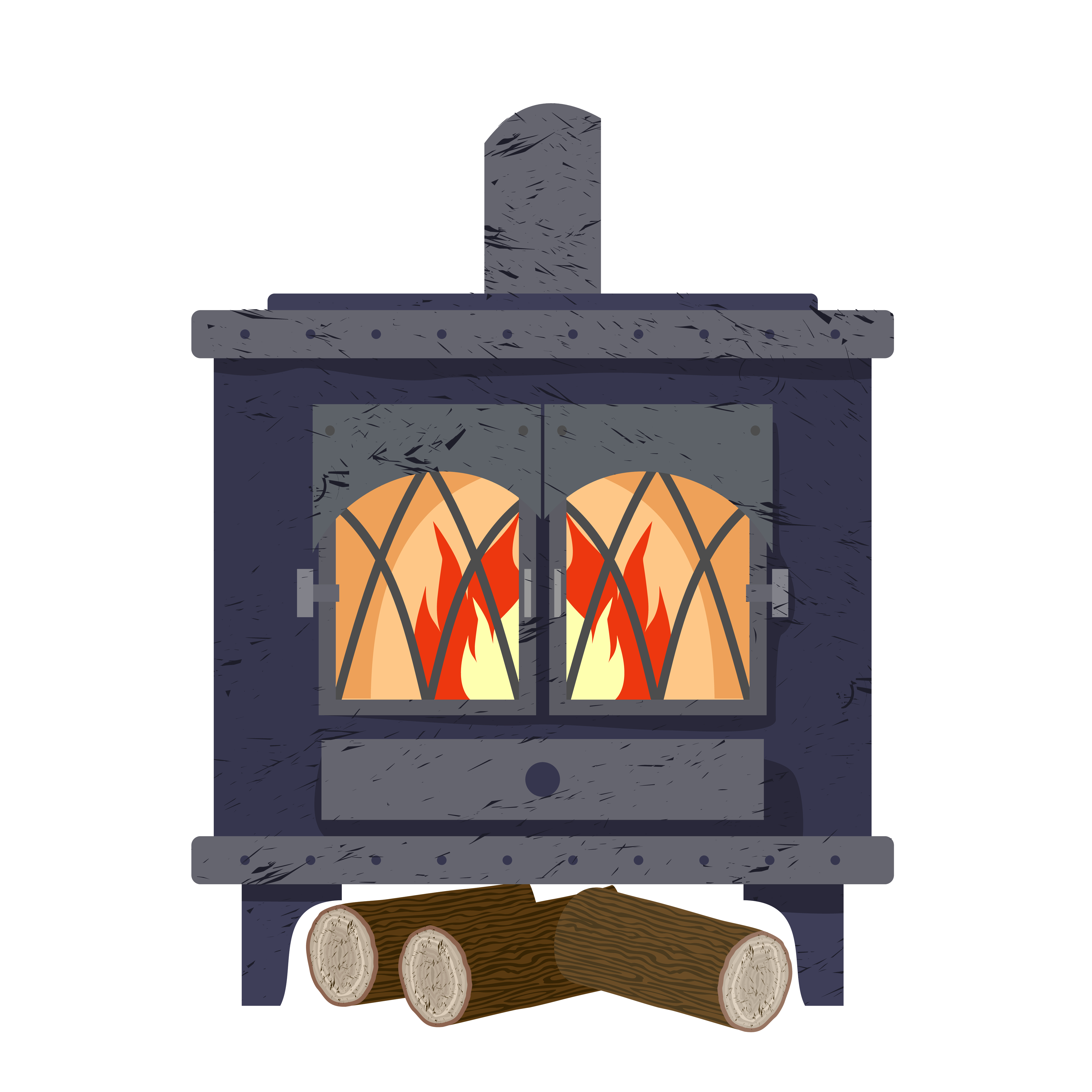 Wood burning stoves and open fires